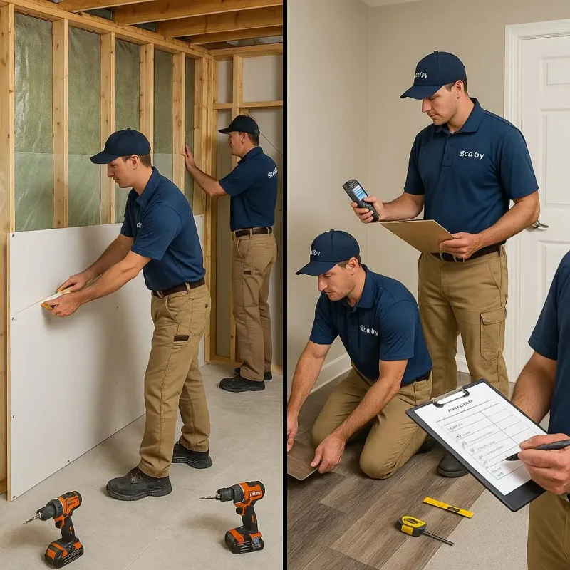 Repairs and Reconstruction process in Silsbee, TX