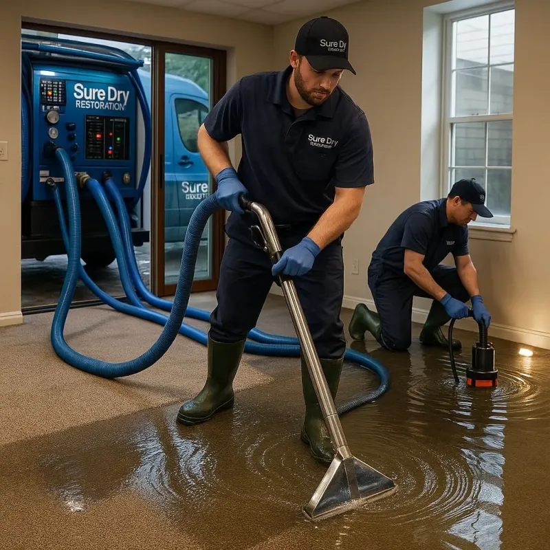Water Extraction and Removal process in Silsbee, TX